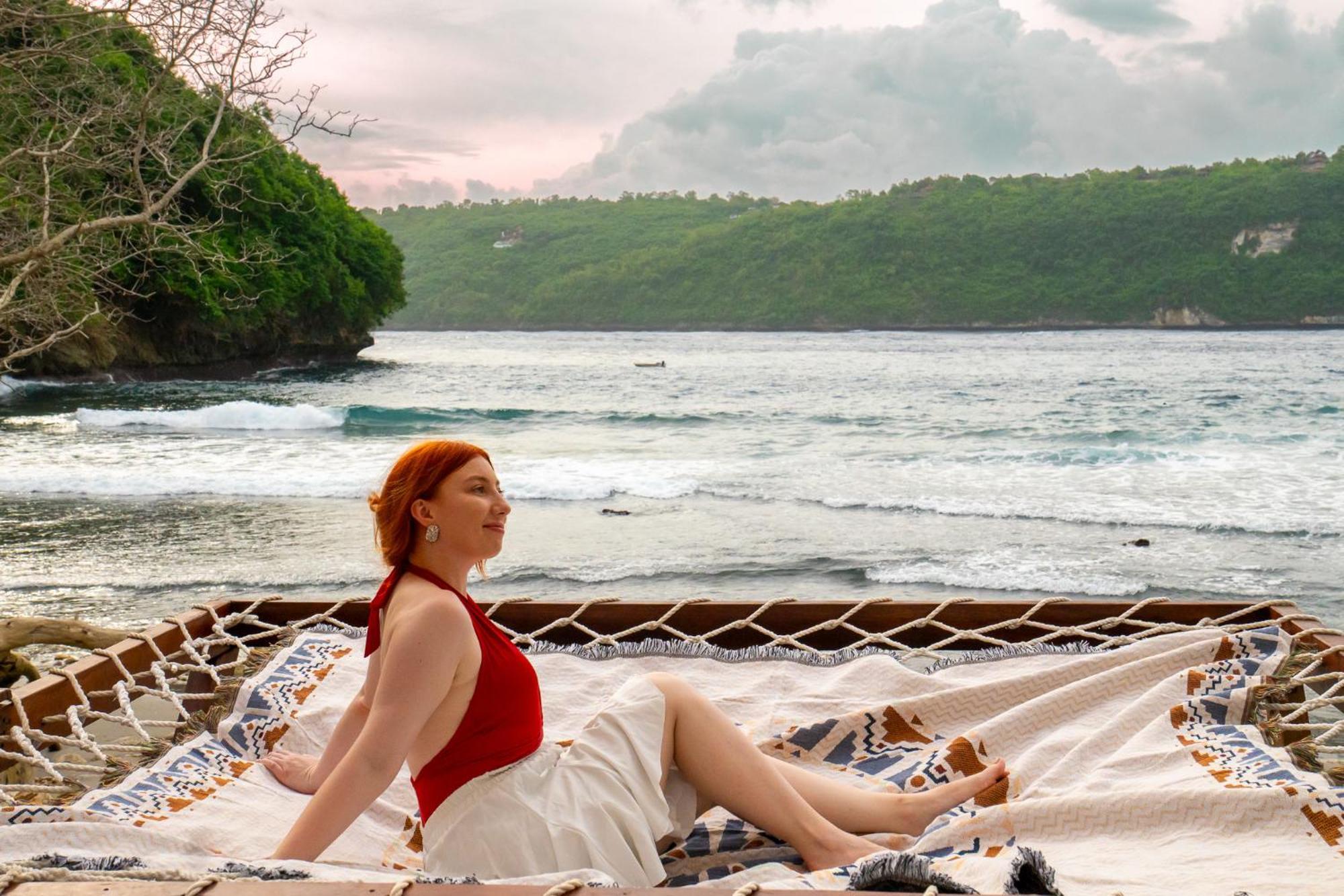 Beachfront Luxury Dome Villas - Gamat Bay Resort Нуса Пенида Экстерьер фото